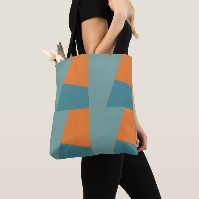 Bolsa Tote Bauhaus Quilt (Close Up)