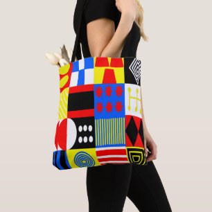 Bolsa Tote Bauhaus Shapes