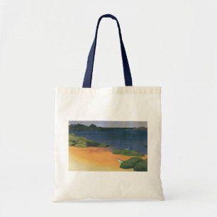 Bolsa Tote Bay of Tregastel por Felix Vallotton, Belas Artes