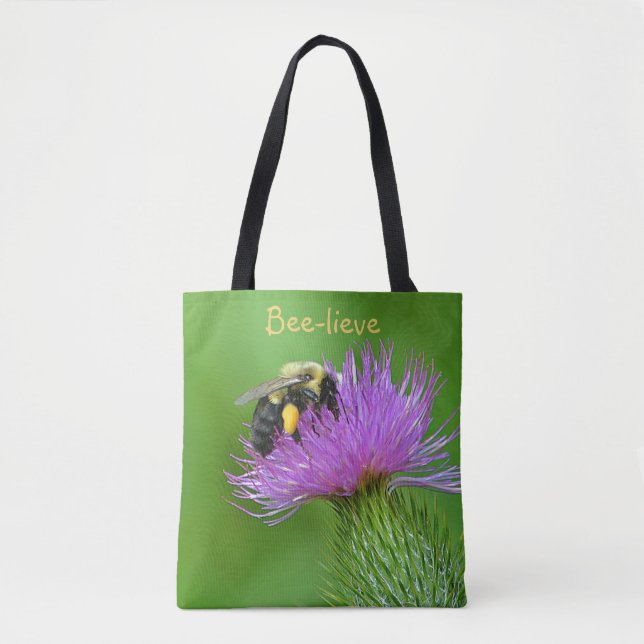 Bolsa Tote Be-lieve Bumblebee (Frente)