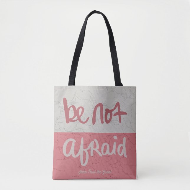 Bolsa Tote Be not afraid (Frente)