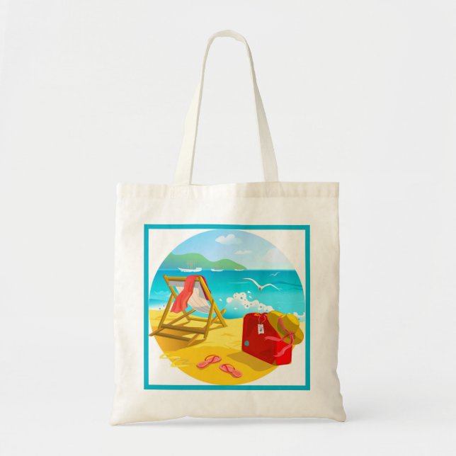 Bolsa Tote Beach Tote Bag (Frente)