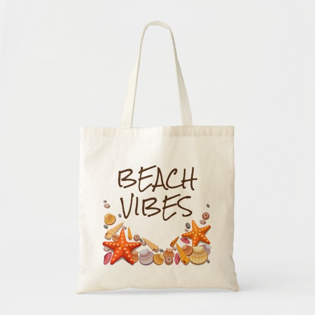 Bolsa Tote Beach Vibes Tote Bag (Frente)