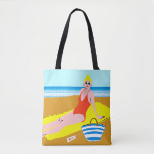 Bolsa Tote Beachy Keen - Amarelo