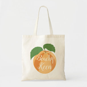 Bolsa Tote "Beachy Keen/Peach" Saco de Tote de Orçamento