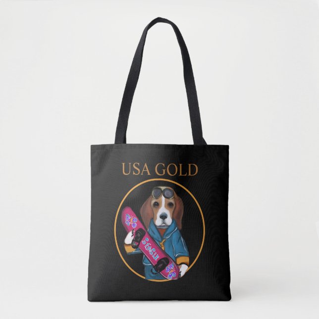 BOLSA TOTE BEAGLE (Frente)
