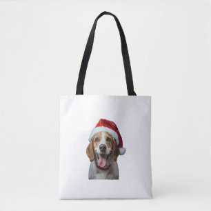 Bolsa Tote Beagle Christmas