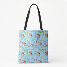 Bolsa Tote Beagle Presente Fofo de Primavera para 