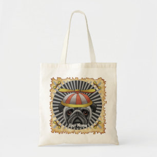 Bolsa Tote Beanie Pug