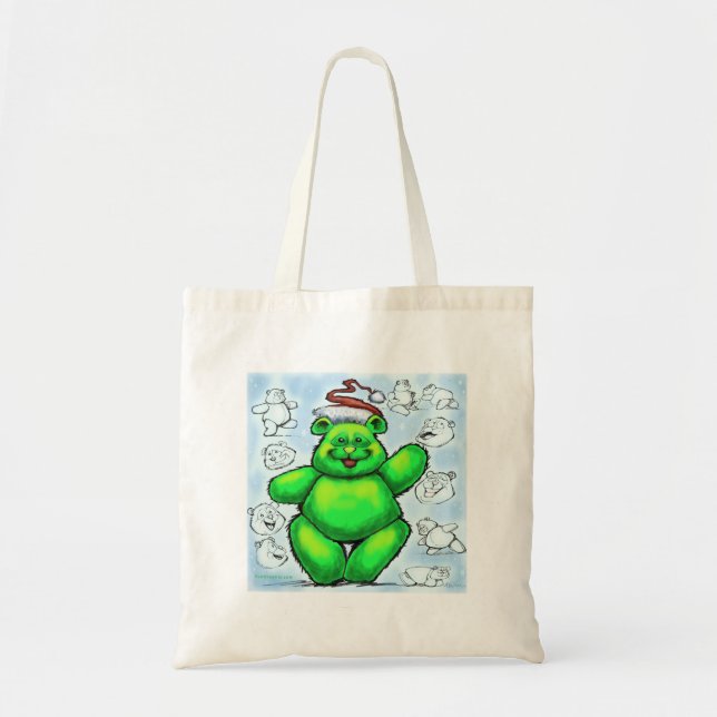Bolsa Tote Bear Natal (Frente)