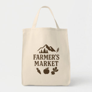 Bolsa Tote Beats Carrot Apple Farmers Market