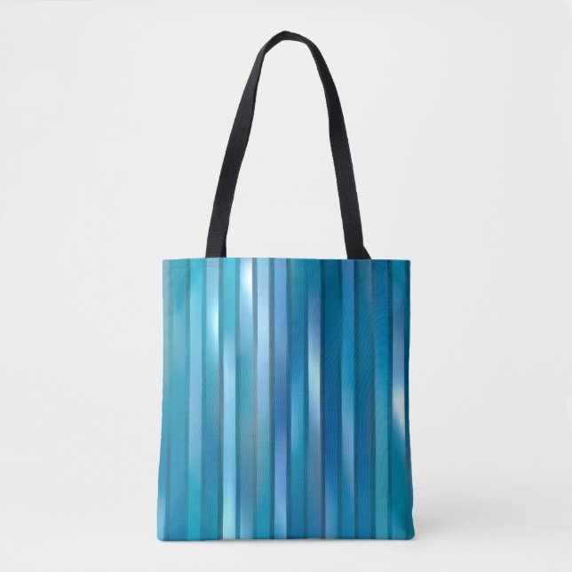 Bolsa Tote Beautiful abstract vertical blue background with l (Frente)