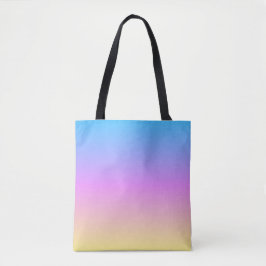 Bolsa Tote beautiful pastel dream colors gradient blur