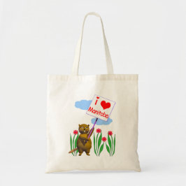 Bolsa Tote Beaver Canadense ama Manitoba