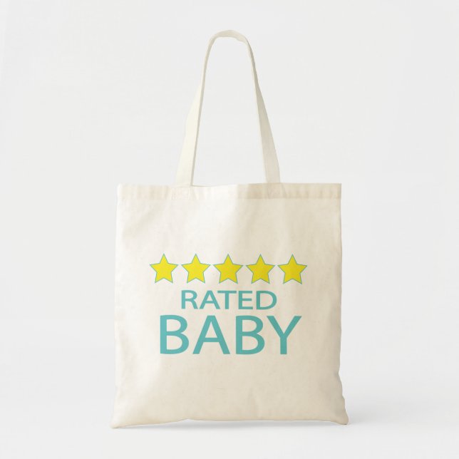 Bolsa Tote Bebê Cinco Estrelas (Frente)