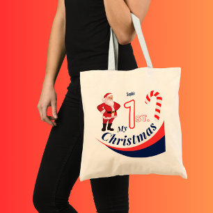 Bolsa Tote Bebê de Natal "Meu Natal de 1rua"