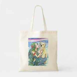 Bolsa Tote Bebê de Urso Polar - Arte Sereia
