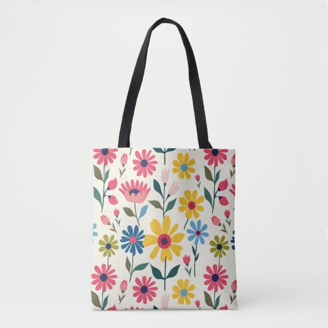 Bolsa Tote Bebê em Flor (Frente)