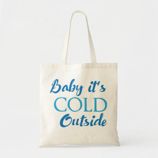 Bolsa Tote Bebê Está Frio Lá Fora