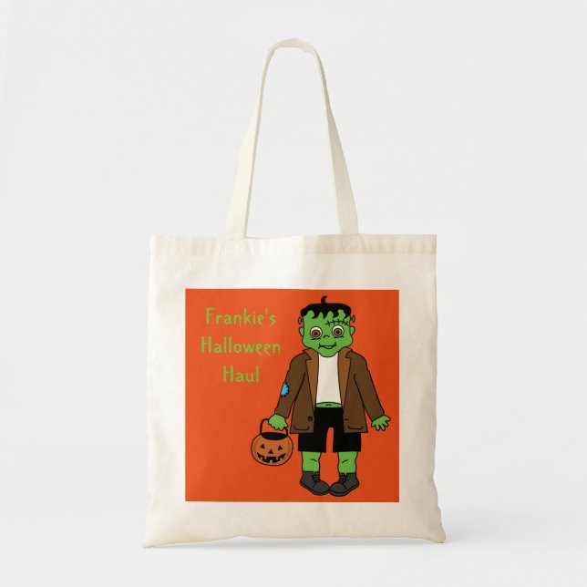 Bolsa Tote Bebê Frankenstein Candy Sack (Frente)