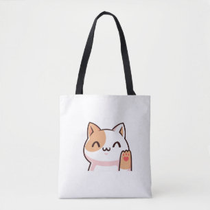Bolsa Tote Bebê Gato Dourado Rosa
