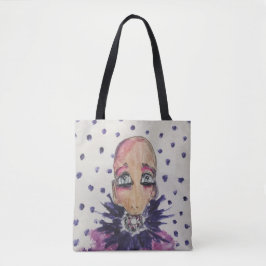 Bolsa Tote Bebê glamouroso em violeta
