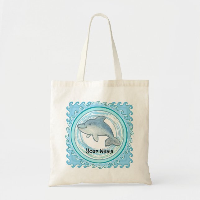 Bolsa Tote Bebê Golfinho (Frente)