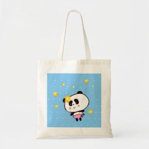 Bolsa Tote Bebê Panda bonito perxonalizado