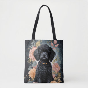 Bolsa Tote Bebês-Cons   Poodle Negra