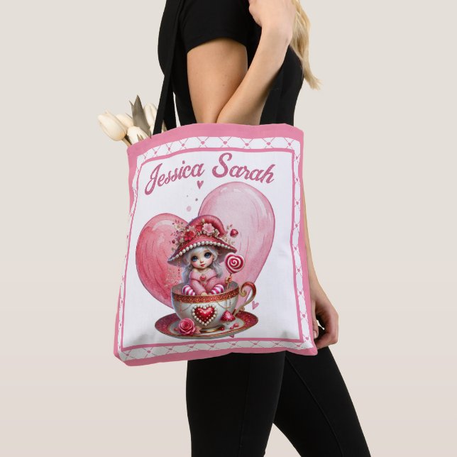 Bolsa Tote Bebês de Xícara (Close Up)
