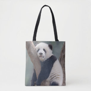 Bolsa Tote Bebês Mais Pobres   Bebê-Panda-Urso Dormindo