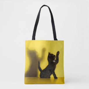 Bolsa Tote Bebês Mais Pobres Brinquedo preto