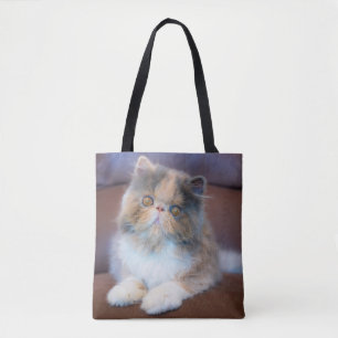 Bolsa Tote Bebês Mais Pobres   Calico Pérsico Kitten