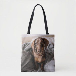 Bolsa Tote Bebês Mais Pobres   Dachshund De Chocolate