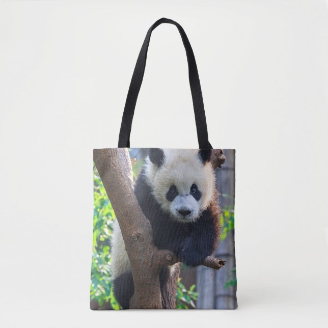 Bolsa Tote Bebês Mais Pobres | Giant Panda Cub (Frente)