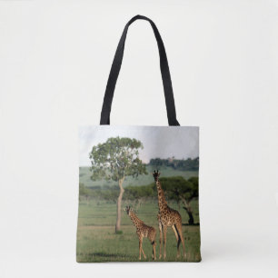 Bolsa Tote Bebês Mais Pobres   Giraffe Calf & Mama