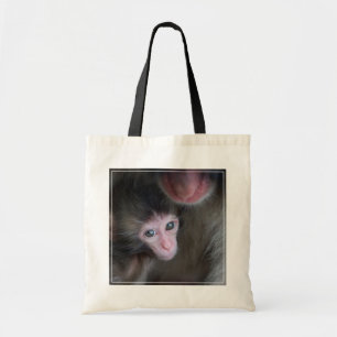 Bolsa Tote Bebês Mais Pobres Macaco Baby Macaque e Mãe