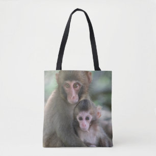 Bolsa Tote Bebês Mais Pobres Macacos Japoneses