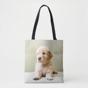 Bolsa Tote Bebês Mais Pobres Ouro Retriever Puppy
