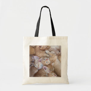 Bolsa Tote Bebês Mais Pobres Película De Gato Laranja