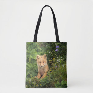 Bolsa Tote Bebês Mais Pobres Red Fox em Umnak Alaska