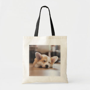 Bolsa Tote Bebês Mais Pobres Sleepy Corgi