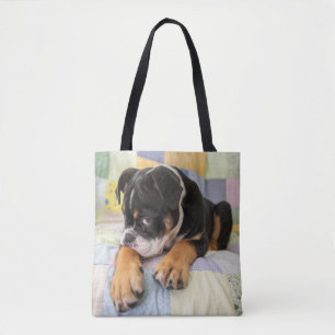 Bolsa Tote Bebês Mais Pobres   Tímido Bulldog Inglês