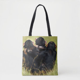 Bolsa Tote Bebês Mais Pobres   Três Chimpanzés