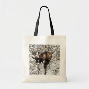Bolsa Tote Bebês Mais Pobres Vitelo de Moose