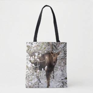 Bolsa Tote Bebês Mais Pobres   Vitelo de Moose