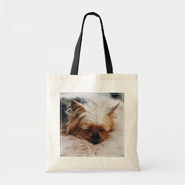 Bolsa Tote Bebês Mais Pobres | Yorkshire Terrier (Frente)