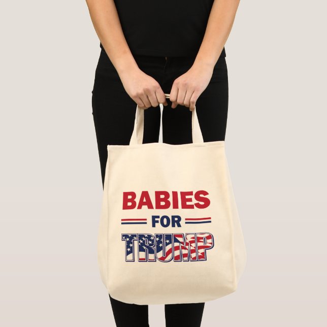 Bolsa Tote Bebês para Trump (Frente (produto))