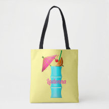 Bebida tropical colorido verão havaiano