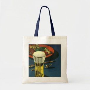 Bolsa Tote Bebidas Alimentícias Antigas, Copo de Cerveja, Jan